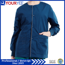 Affordable Hospital de calentamiento Snap Front Scrub Jacket Coat (YHS115)